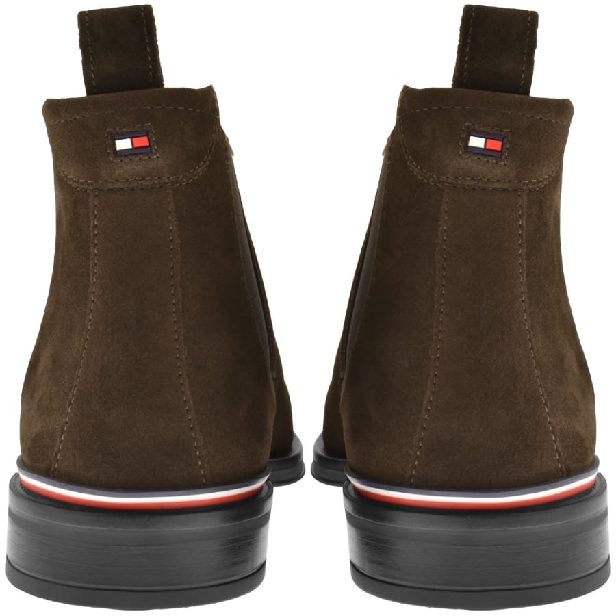 Tommy hilfiger classic suede chelsea boots online